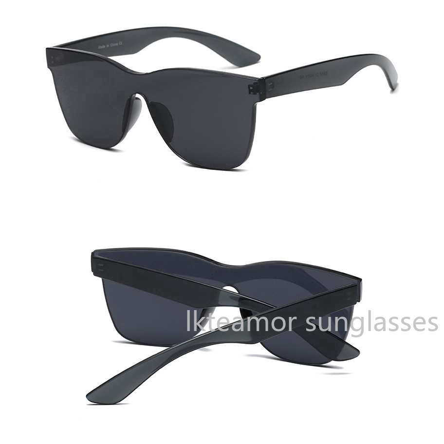 Kính mát vuông màu kẹo ngọt cho nam và nữ