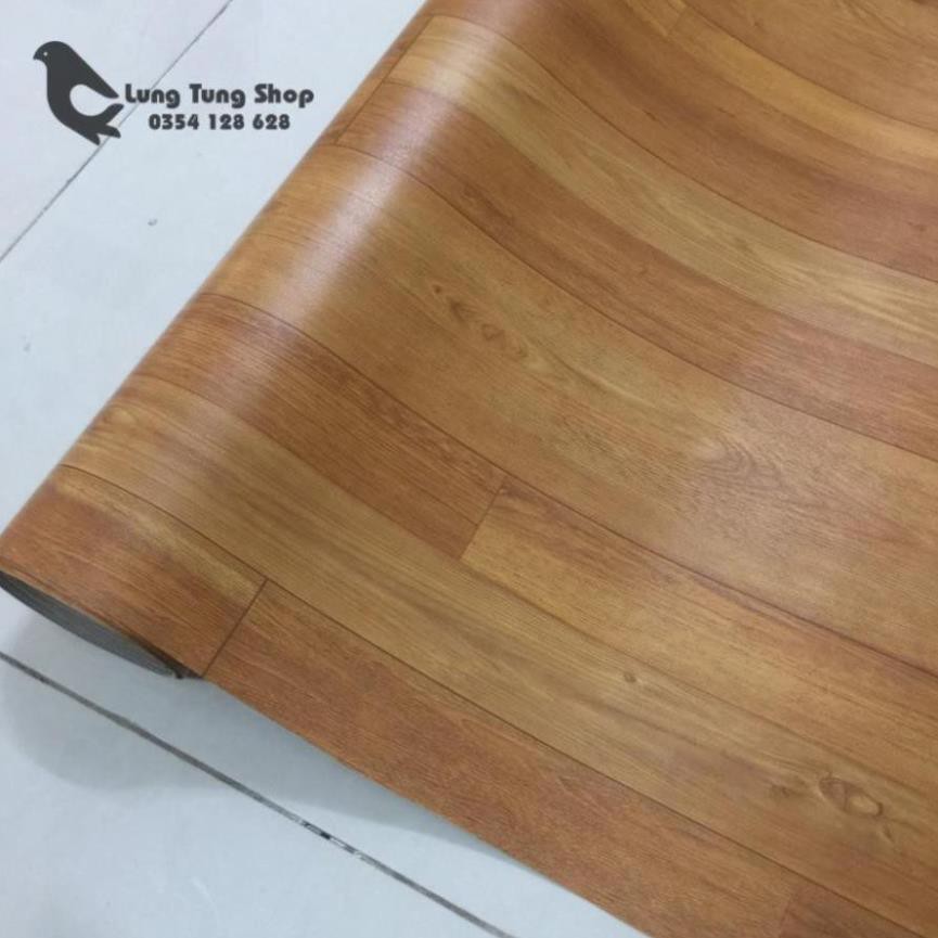 Thảm nhựa trải sàn giả gỗ - simili vân gỗ nâu