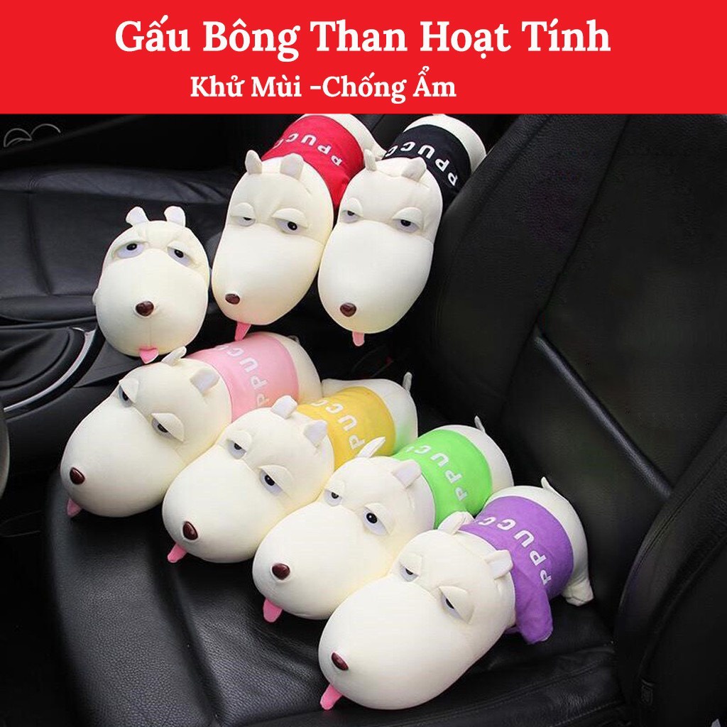 Thú Bông than hoạt tính khử mùi, hút âm trong xe hơi