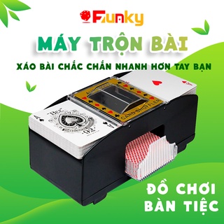 Máy trộn bài - xáo bài 7Funky, xáo đều 1 hoặc nhiều bộ bài