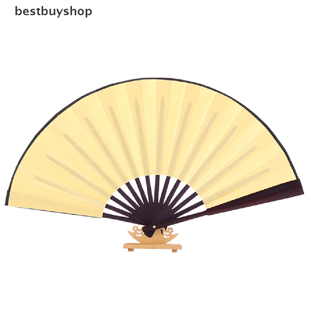 Quạt Xếp Cầm Tay Bằng Vải Lụa Phong Cách Trung Hoa