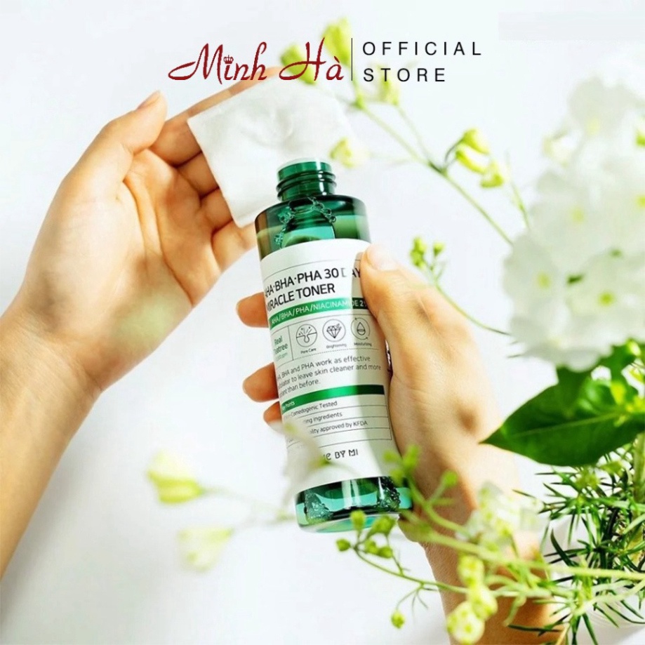 Nước hoa hồng Some By Mi AHA-BHA-PHA 30 Days Miracle Toner dành cho da mụn 150ml