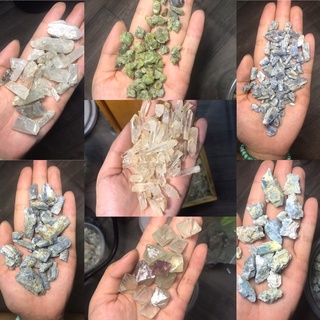50-100gam đá thô thanh tẩy đủ loại dùng cho Tarot, Reiki, thiền định, may mắn,…