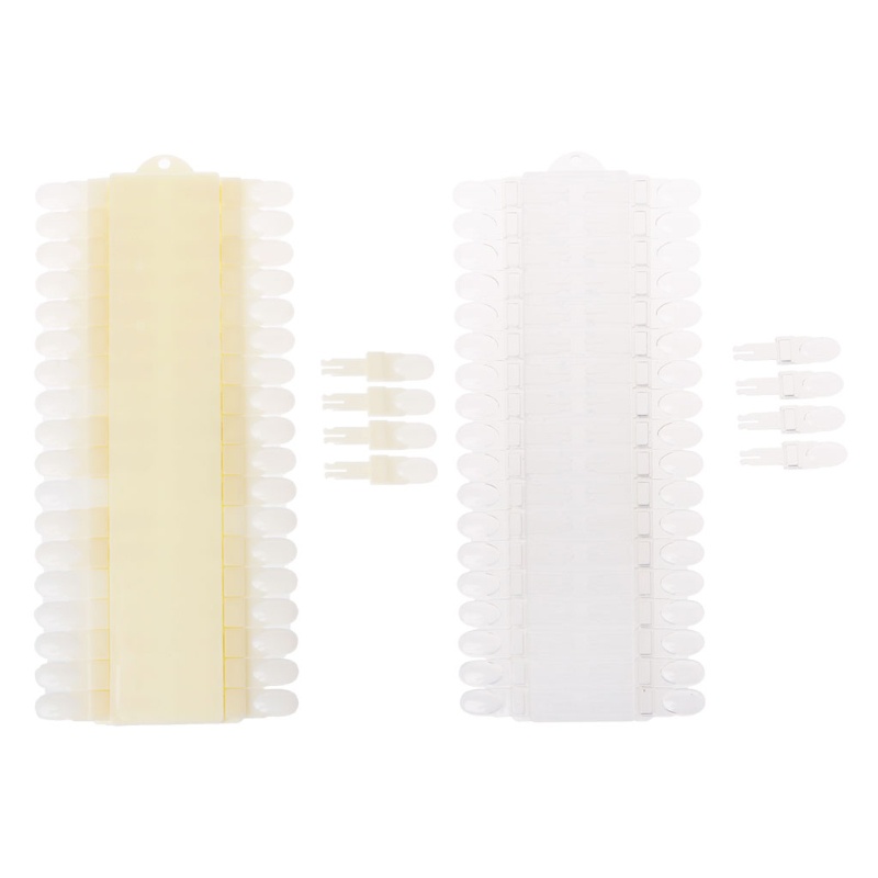 Set 36 Giá Đỡ Trưng Bày Thẻ Màu Nghệ Thuật Trong Suốt Hình Giọt Nước