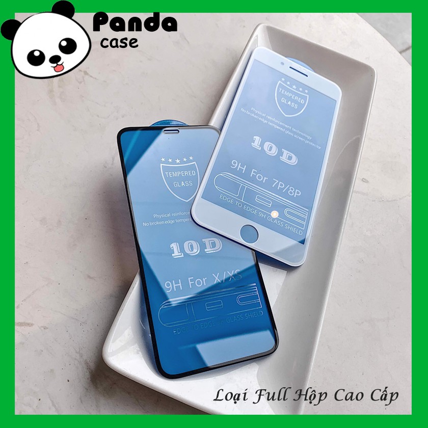 Kính Cường Lực Iphone 10D Full Màn dành cho iphone  6/6plus/6s/6s plus/6/7/7plus/8/8plus/x/xs/xs max/11/11pr/11prmax