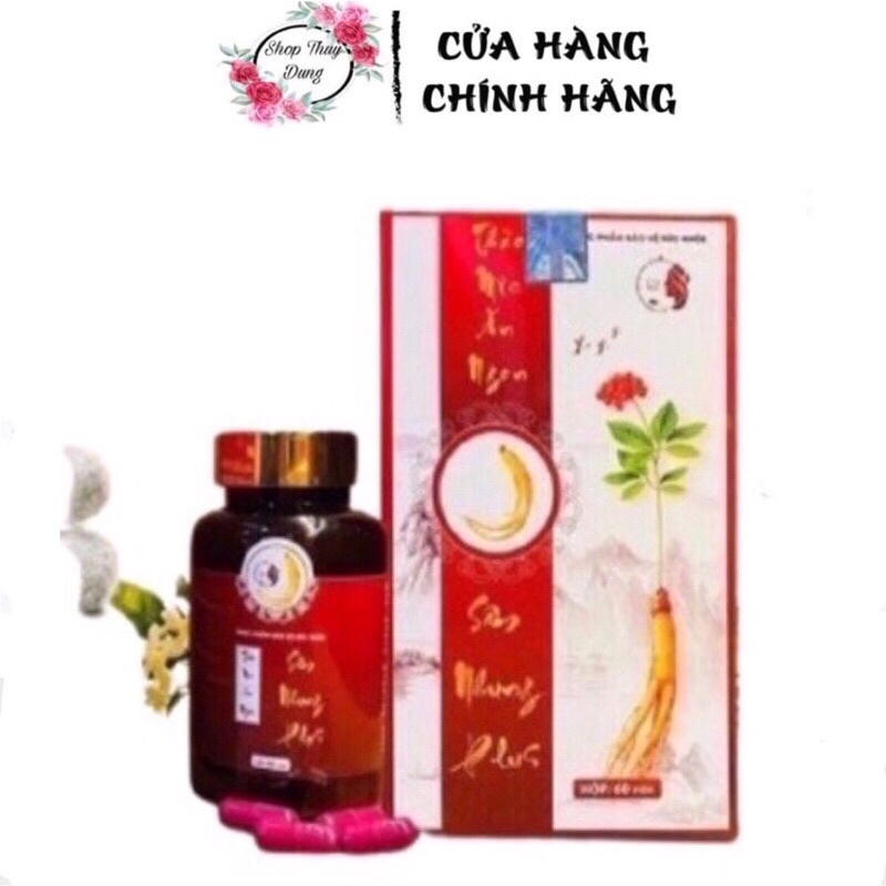 [Chính hãng] Tăng cân Sâm Nhung Plus ăn khỏe ngủ ngon