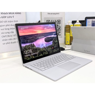 Laptop Microsoft Surface Book 13.5inch Intel Core i5, i7-6300U Ram 8G SSD 128 và 256GB kèm phím sạc tại Playmobile