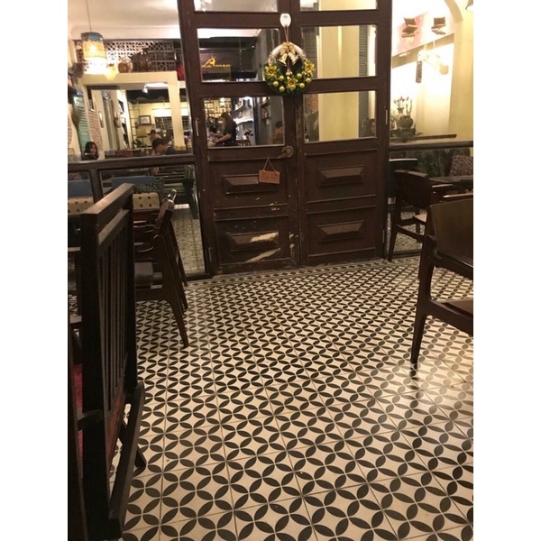 Gạch bông Terazzo chưa kèm thi công sàn