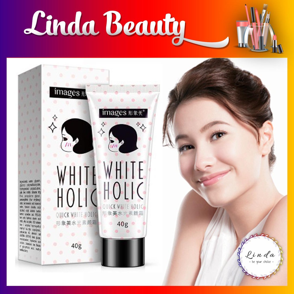 Kem Làm Trắng Da Tức Thì Images White Holic 40g Hàng Nội Địa Trung