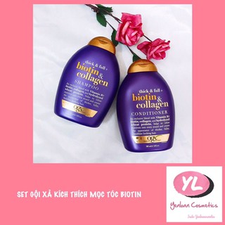 [Bill Authentic] - Bộ dầu gội & dầu xả Biotin kích thích mọc tóc 385ml