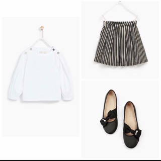 Chan váy zara kid size 13-14 use 1l