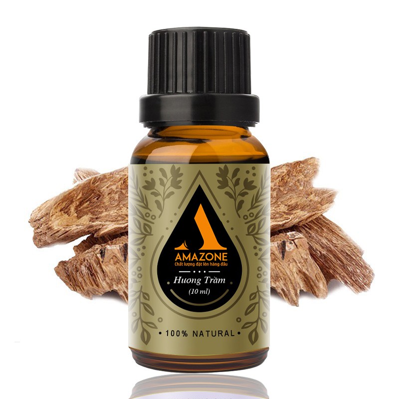 Tinh dầu Hương trầm Amazone 10ml - Nguyên chất - Nhập khẩu Ấn độ - Hương thơm khử mùi hiệu quả