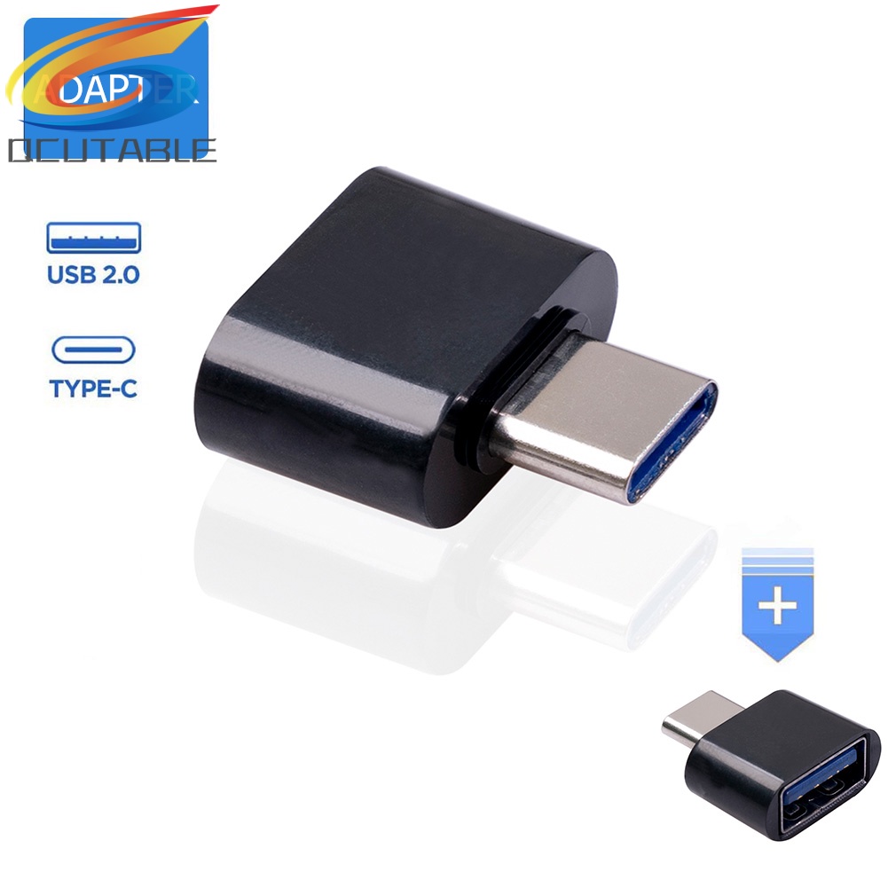 Set 1/5 đầu chuyển đổi OTG USB C đực sang USB 2.0 cái