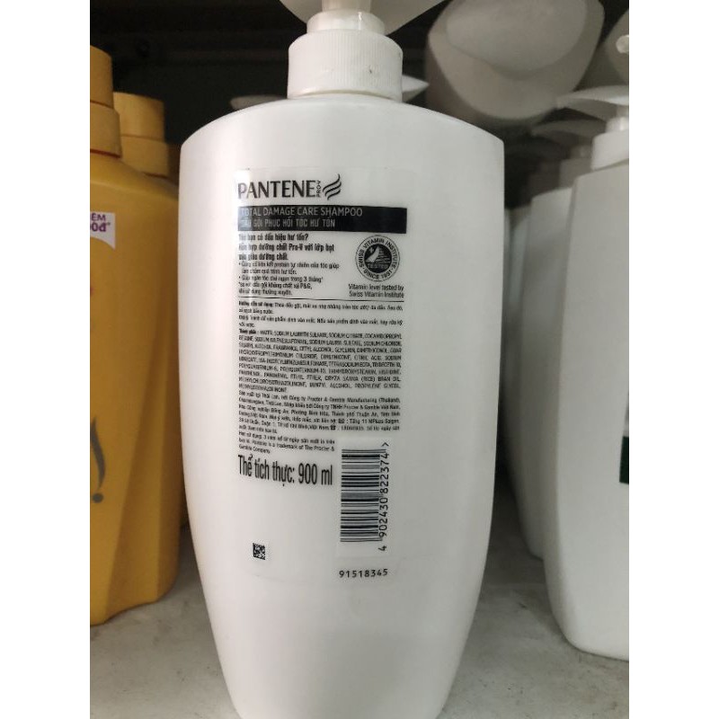 Dầu gội PANTENE 900ml