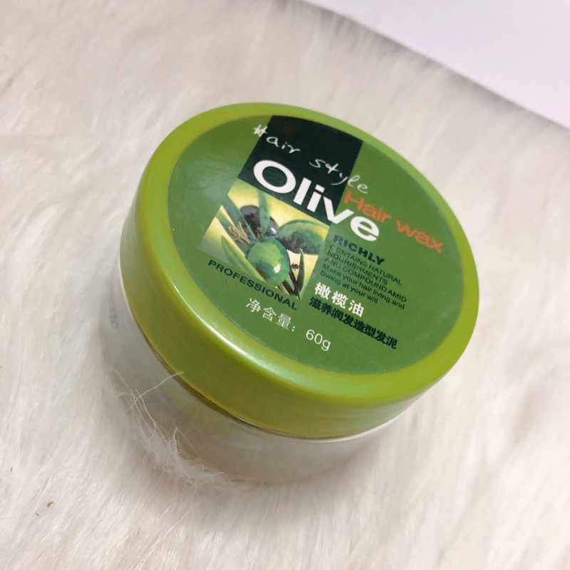 Sáp vuốt tóc olive , tạo kiểu tóc bồng bềnh