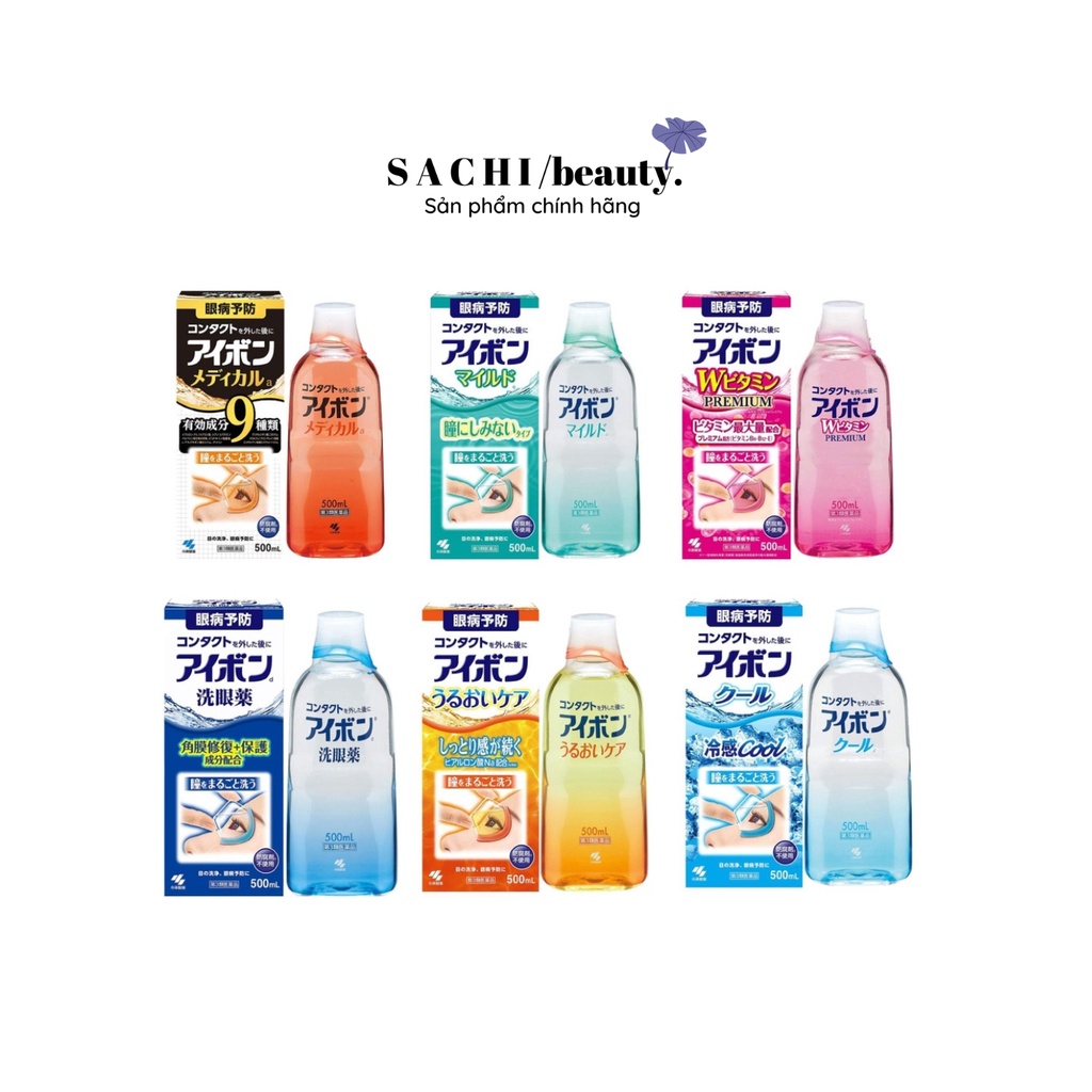Nước rửa mắt Eyebon W Vitamin Nhật 500ml