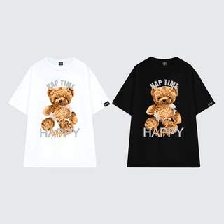 Áo thun gấu Teddy form rộng cho cả nam và nữ
