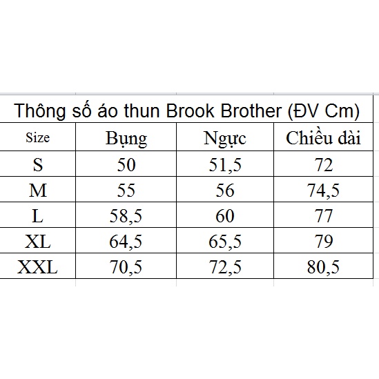 Áo phông nam trắng trơn cao cấp chất cotton 100%  xuất mỹ BR00K