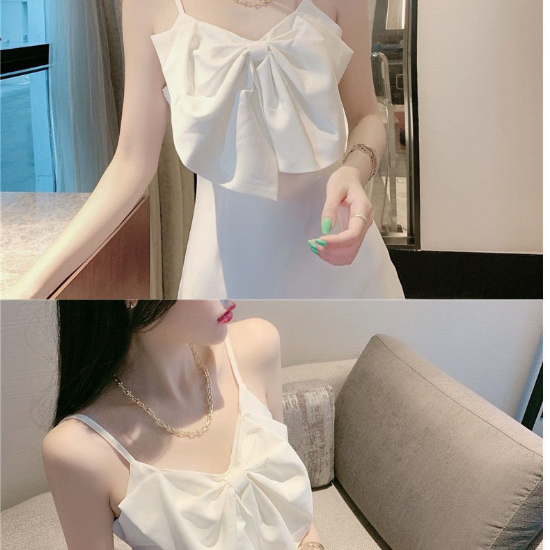 Đầm ôm Ngắn Tay Cổ Chữ V Eo Thắt Dây Thời Trang | BigBuy360 - bigbuy360.vn