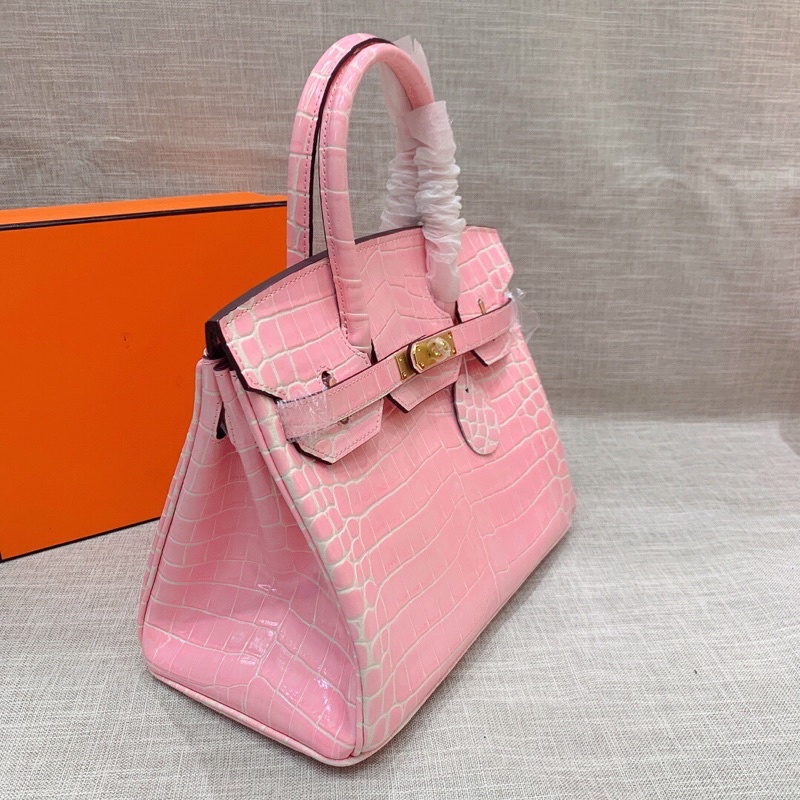 Túi xách của nữ thương hiệu thời trang cao cấp Hermes HM da thật nhập khẩu nhiều màu 3 size