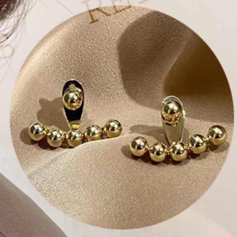 Khuyên Tai Mạ Vàng/Bạc Đính Hạt Ngọc Trai