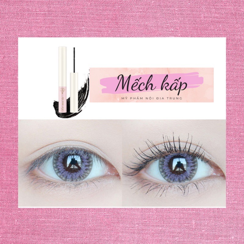 [la mei la] chuốt mi mascara vỏ hồng | BigBuy360 - bigbuy360.vn