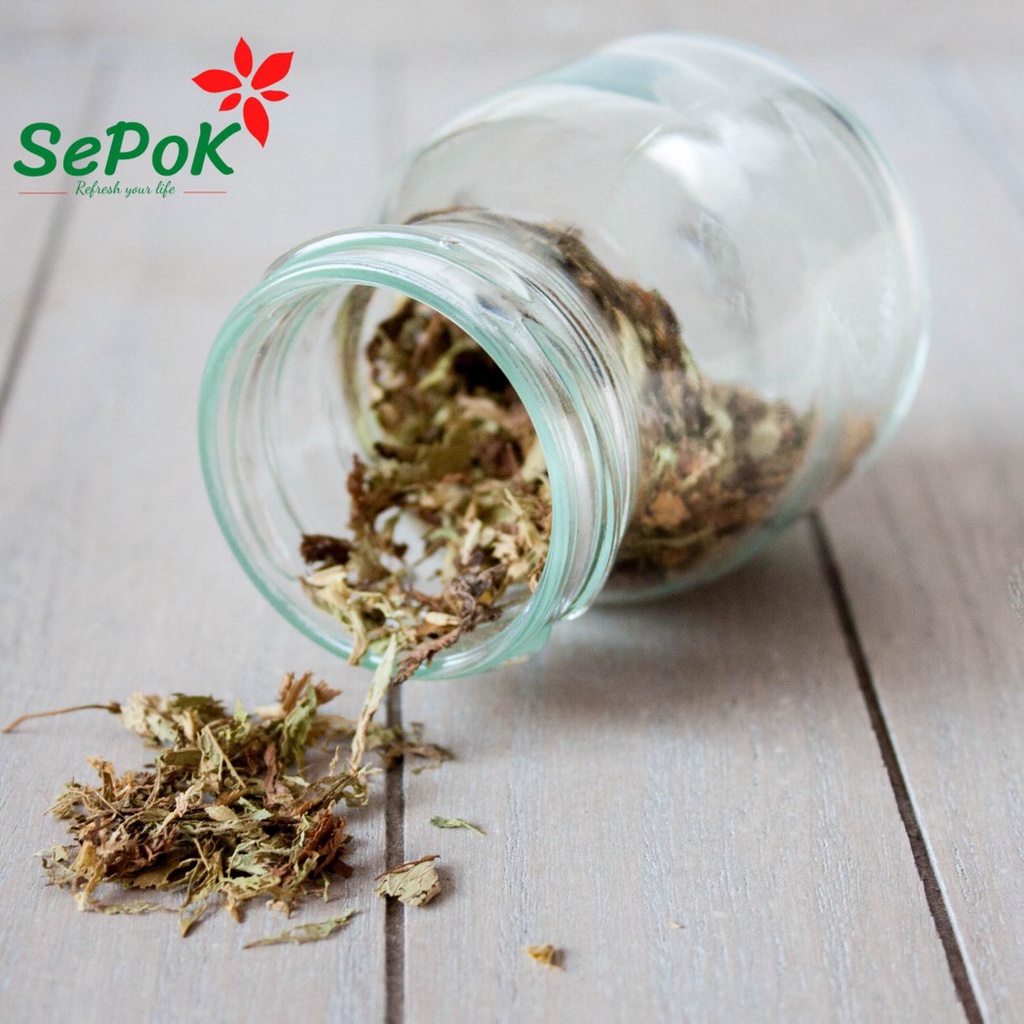 Cỏ Ngọt Sấy Khô - SePok - 50g/100g - Cỏ ngọt hữu cơ làm trà, đường ăn kiêng, tạo vị ngọt tự nhiên