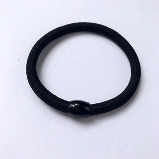 Buộc tóc đen, dây cột tóc thun đen
