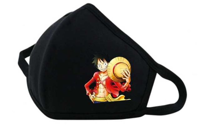 Khẩu Trang Vải Hoạt Hình Anime One Piece Luffy Cực HOT