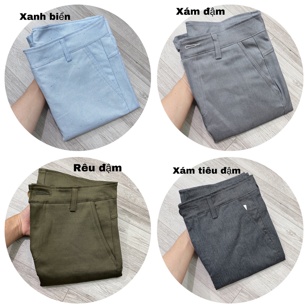 QUẦN SHORT KAKI NAM CO GIÃN - HÌNH THẬT