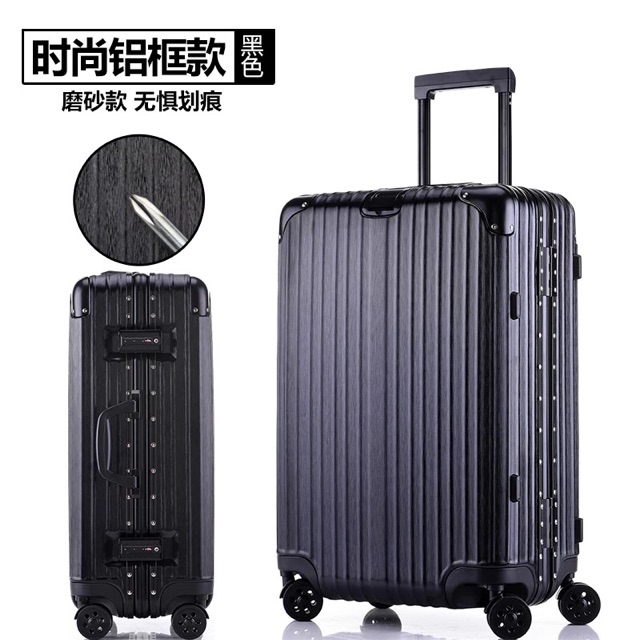 Vali khung nhôm khoá sập chống xướt Luxury