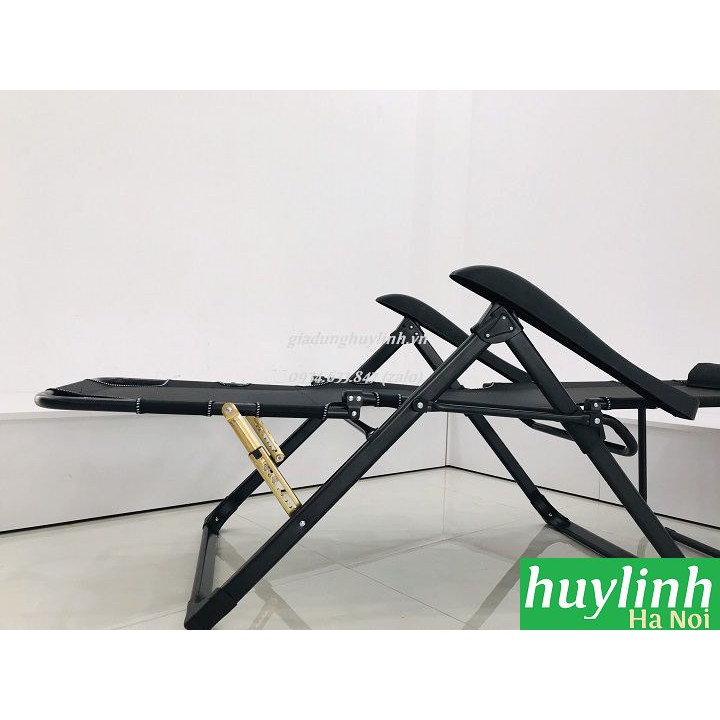 Giường - ghế xếp gấp thư giãn Sumika 168 - Tặng khay để ly