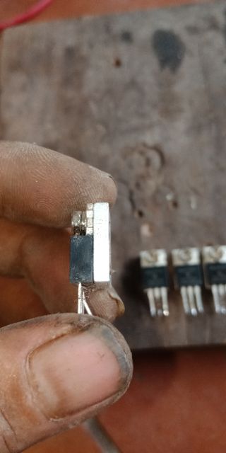 Mos fet cao tần nắn dc sang ac tháo máy