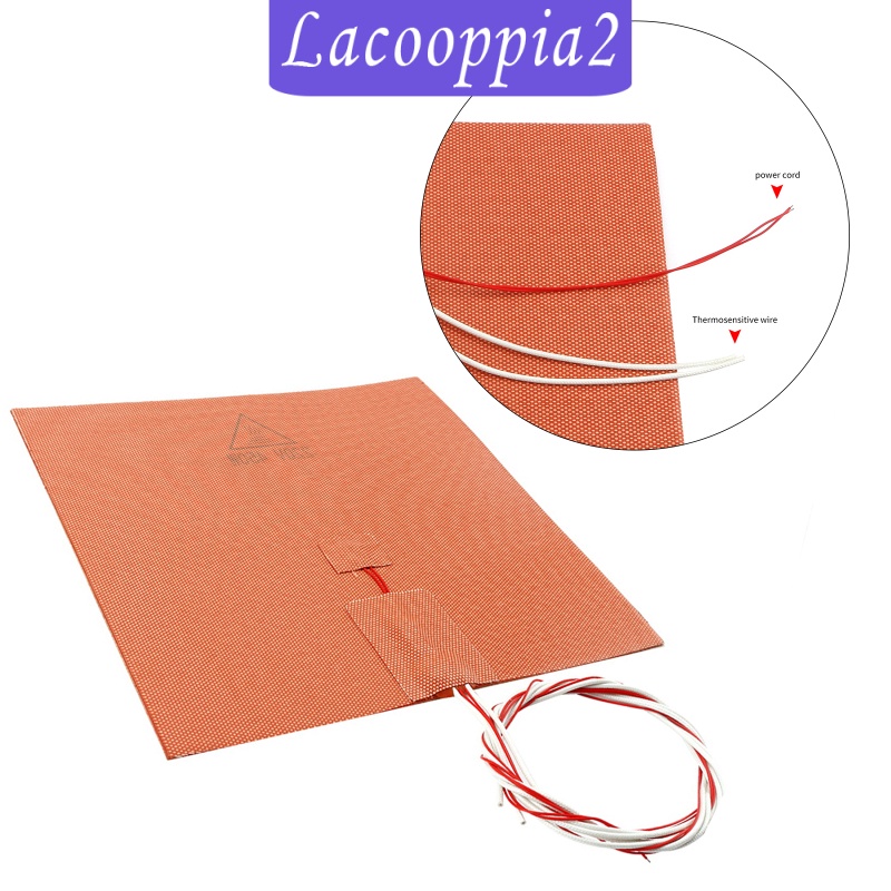 [LACOOPPIA2] 3D Printer Silicone Rubber Heater Heated Bed 450W 220V Professional