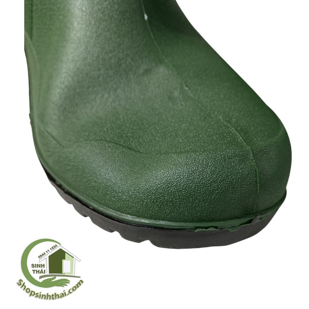 Ủng đi mưa - làm vườn - ủng boot bảo hộ lao động - màu xanh lá