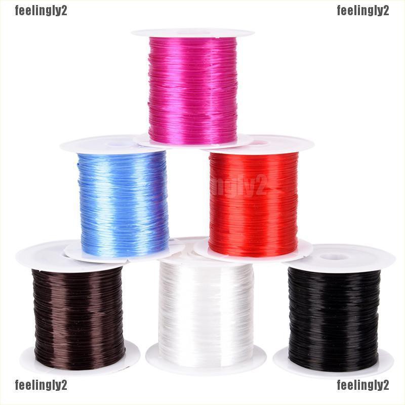 Cuộn dây co giãn kích cỡ 1mm dùng để tự làm vòng tay