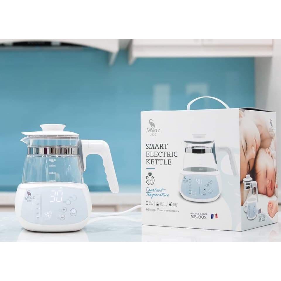 Bình đun nước hâm sữa thông minh Moaz bebe