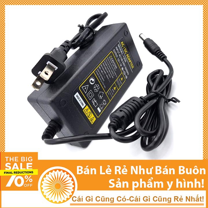 Nguôn Adapter 12V 5A Đầu ra 5.5x2.1mm