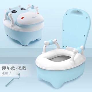 Bô cho bé đệm hình thú - bồn cầu thông minh