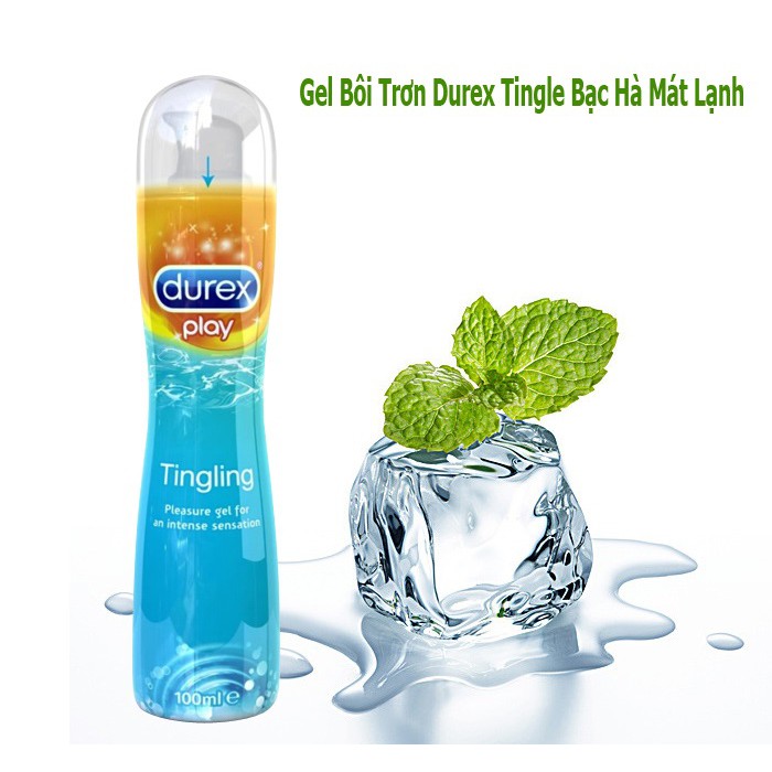 Gel bôi trơn Durex Play Tingling 100ml - Mát lạnh sảng khoái