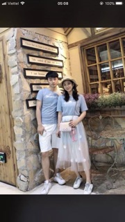 [ORDER] Set đồ đôi thiên nga xanh [ảnh thật ở cuối]