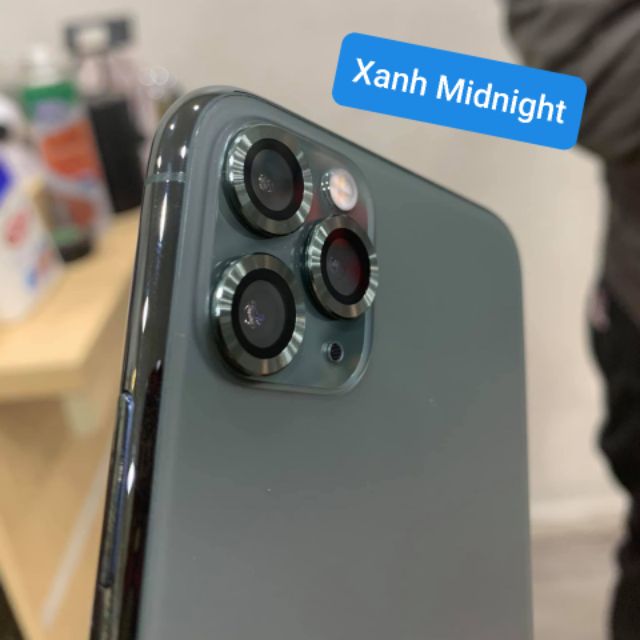 Bộ dán bảo vệ Camera Iphone 11 Pro và Pro Max ống kính rời hiệu Kuzoom chính hãng