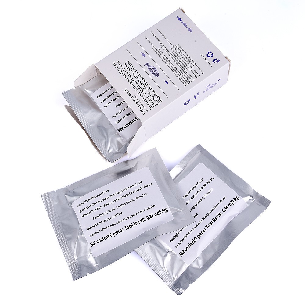 Set 32 viên nén làm mặt nạ rau củ quả Fizzy Collagen chống lão hóa dưỡng ẩm làm mờ nếp nhăn thủ công