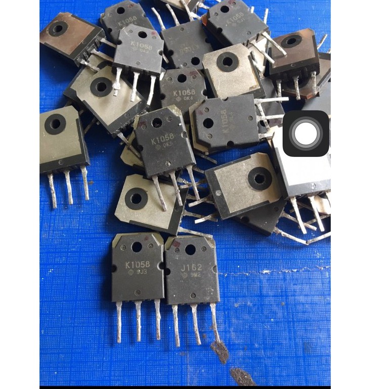 K1058 J162 ,2SK1058 ,1058 162 Cặp mosfet âm thanh hàng zin