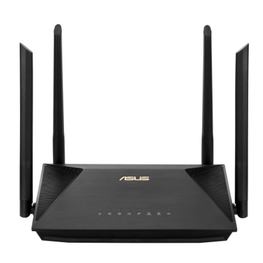 Bộ Phát Sóng Wifi Router Chuẩn Wifi 6 Băng Tần Kép Asus AX53U Đen