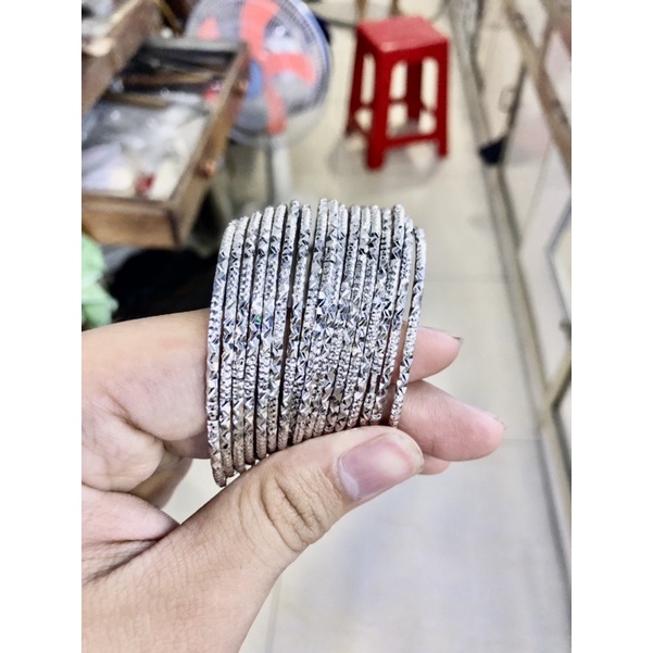 Xi men bạc mẫu mới Cọng nhỏ nhất 2li Có đủ ni Chất liệu bạc xi bạch kim cao cấp và