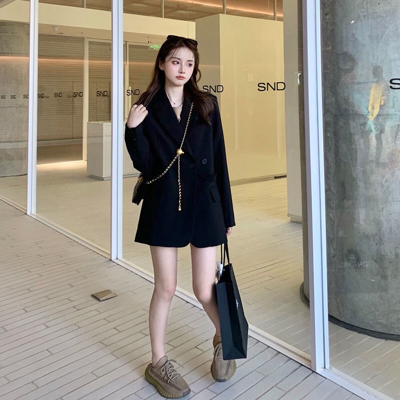 Áo Blazer nữ form xuông dáng rộng phong cách hàn quốc mẫu mới đẹp mã Rb01 | BigBuy360 - bigbuy360.vn