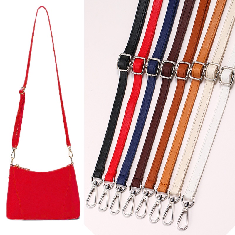 Dây Đeo Túi Xách Da PU 1.2CM Có Thể Điều Chỉnh Kích Thước