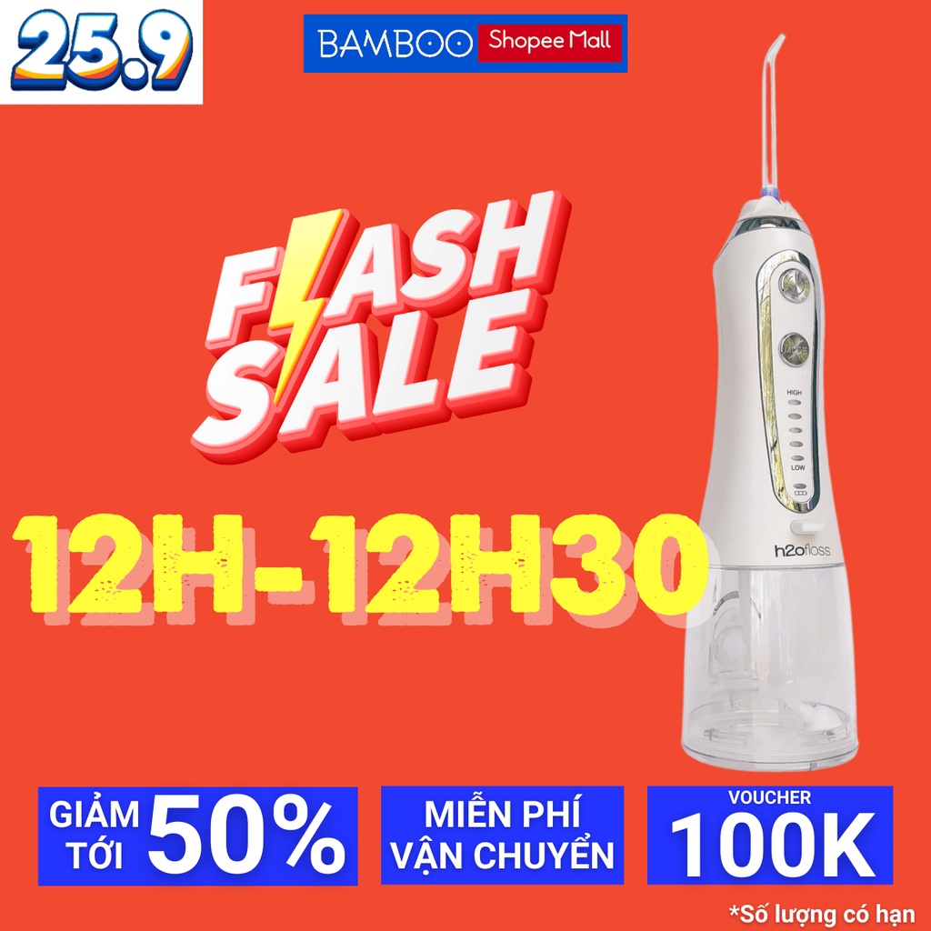 Máy tăm nước h2ofloss HF- 6PLUS chính hãng