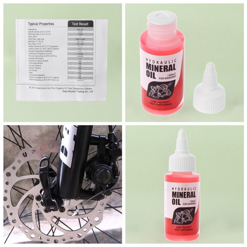 Hệ Thống Dầu Phanh 60ml Tiện Dụng Cho Xe Đạp Leo Núi Shimano